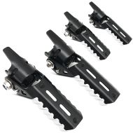 2x Crash bar foot pegs 0.87-0.98 inch for engine guards Motoguard HF3 black Discount Set
