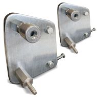 2x Adaptor for ConStands Power Evo compatible with Yamaha MT-09 21-23 Discount Set