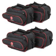2x Pannier Liner Inner bag compatible with Ducati Multistrada 15-20 Bagtecs Discount Set