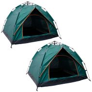 2x 3.28-6.56 ftan tent / automatic tent Tourtecs AZ2 dome tent Discount Set