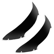 2x Windshield 5" fits for Harley Davidson Road Glide 15-24 Craftride black Set Discount