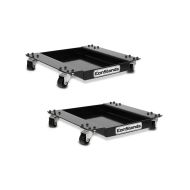 2x Motorcycle custom mover for ConStands Mid-lift M black Discount Set
