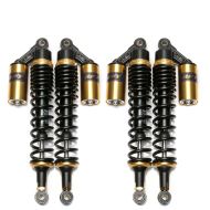 2x Motorcycle rear shock absorbers 15.75 inch suspension shocks universal RS2G Discount Set