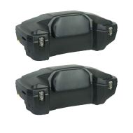 2x ATV Cargo Box Top Case Rear Top Box Bagtecs QT4 96 Litres Discount Set