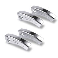 ,2x Handlebar pull back riser clamp set 4,,5" for 1"-1.00 inch bars Craftride PB4 chrome Discount Set,