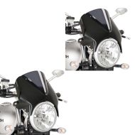 2 x Windshield Puig Vision Universal Windscreen Fly Screen dark smoke Set Discount