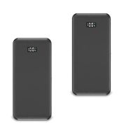 2x Power bank 32808.40 ftah / portable charger with fast charging USB C PV1 Discount Set
