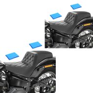 2x 2-Up Gel Seat fits for Harley Davidson Sport Glide 18-24 Craftride SP8B Set Discount