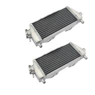 2x Water Cooler Radiator right compatible with Kawasaki KX 125 03-08 Discount Set