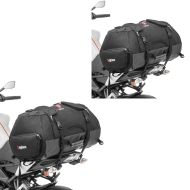 2x Motorcycle tail bag Bagtecs HD75 Waterproof Rear Seat Bag 75 Liters Discount Set