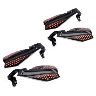2x Motocross Handguards / Handelbar Guards Enduro  XDure XD14 black-orange Discount Set