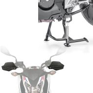 Set: Centre Stand Honda NC 700 S 12-13 NC 750 S 15-20 Center Stand ConStands in black + Handguards compatible with Honda NC 700 S / X 12-13 Handlebar Guards Motoguard L