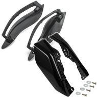 Set: Side Wings Air Deflectors + Wind deflector WA3 fits for Harley Davidson Touring 14-23