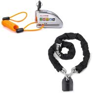 Set: Alarm Brake Disc Lock + Chain lock KS1 3.77 ft