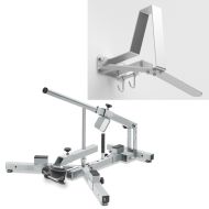 Set: Motorcycle Tyre changer for 12-21" MD4Z ConStands with Wardrobe WH2 silver