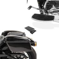 Chopper side cases + Floorboards driver compatible with Honda Shadow VT 600 / 125 C