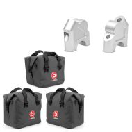 Handlebar riser 1.18 inch + inner bags for aluminum case top case compatible with BMW R 1250 GS / Adventure 19-24