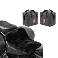 Seat cushion + set of inner bags aluminum case 35-45L
