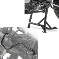 Set: Centre stand compatible with Harley Davidson Pan America 21- ConStands + Exhaust Guard compatible with Harley Davidson Pan America 1250 / Special 21-24 Crash Bar EP1