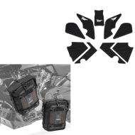 Tank pad side tank pad compatible with Yamaha Tenere 700 19-24 gray + 2x crash bar bag S3 6L pair