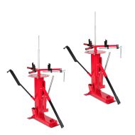 Set 2x Motorcycle Tyre changer / tire bead braker for 4-21" ConStands XL9 red
