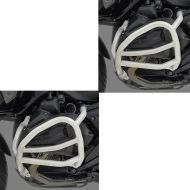 Set 2x Crash Bars compatible with BMW R 1300 GS 23-24 Engine Guard Motoguard SG41 silver