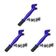 Set of 3 Cleaning brush Motorcycle chain Zaddox blue
