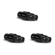 Set of 3 Motorcycle Spindle Tool Hex Key 17-19-0.87-0.94 inch black