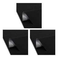Set of 3 Tourtecs Motorcycle Seat Cover Universal Black