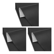 Set of 3 Motorbike Seat Cover Tourtecs artificial leather in Carbon-Look