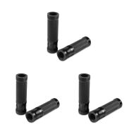 Set of 3 Handlebar Grips Zaddox 5X - 0.87 inch black