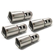 Set of 4 DB-Killer for Zaddox Exhausts with 2.01 inch Manifold connection