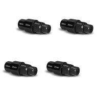 Set of 4 Motorcycle Spindle Tool Hex Key 17-19-0.87-0.94 inch black