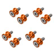 Set of 4 Motorcycle Bobbin Spools Motea Jerez M10 x 1.5 orange