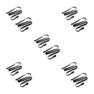 Set of 5 Motorcycle loop straps Set ConStands Tie down straps 4.92 ft black