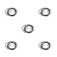 Set of 5 Speedo sensor / Sensor cable universal for digital motorcycle speedometers
