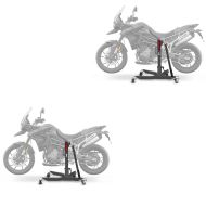 2x Central Stand compatible with Triumph Tiger 900 / GT / Rally 20-25 grey Paddock Stand ConStands Power-Classic
