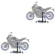 2x Central Stand compatible with Yamaha MT-09 / SP 21-25 blue Paddock Stand ConStands Power-Evo
