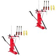 2x Set Motorcycle Tyre changer XL9R 4-21" with Tyre iron and rim protector set ConStands