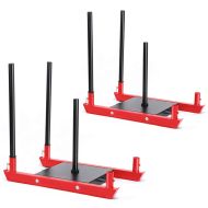 2x weight sled Divit GS1 sledge fitness black