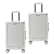 2x Travel Suitcase Divit RA1 Hard Shell Luggage Travel Trolley Carry-On