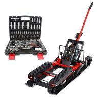 Mid-lift L lift up to 680 kg in red + 108-piece socket wrench set