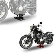 Set: Hebebühne M für Harley und Chopper bis 500 kg schwarz + Hebebühne Lift M für Harley und Chopper -500 kg rot_1