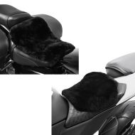 ,Set: Cushion Seat Pad Sheepskin Tourtecs 46x11.81 inch in + Cushion Seat Pad Sheepskin Tourtecs,, 22 x 11.42 inch,