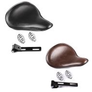 Set: Bobber Schwingsattel Slim mit Federn für Custombikes in braun + Bobber Schwingsattel Slim mit Federn für Custombikes in schwarz_1