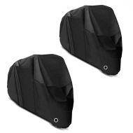 2x Motorbike Cover Craftride XXXXL Outdoor tarpaulin in black Discount Set