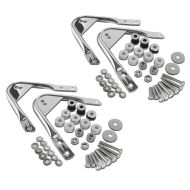 2x Docking Hardware Kit fits for Detachable accessories fits for Harley Davidson Touring 97-08 Craftride Set Discount
