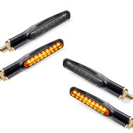 2x Lauflicht Blinker für Aprilia Shiver 900 / 750 / GT Lumitecs KP6 LED Spar-Set_1