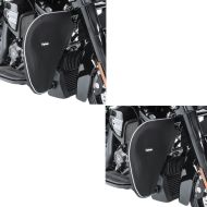 2x Sturzbügel Spritzschutz für Harley Street Glide 06-20 Beinwärmer Craftride Spar-Set_1