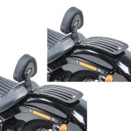 2x Set Fahrer Rückenlehne Gepäckträger für Harley Softail Street Bob 18-20 Craftride Sissybar Spar-Set_1
